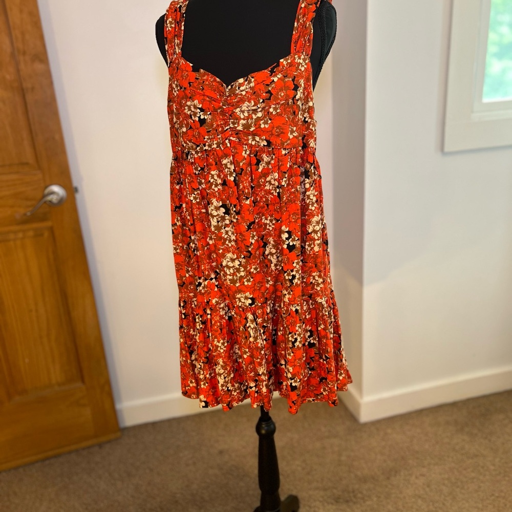 Floral Sleeveless Summer Dress